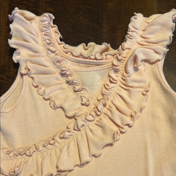 Pink Ruffled Kids Sundress - Picture 2 of 4